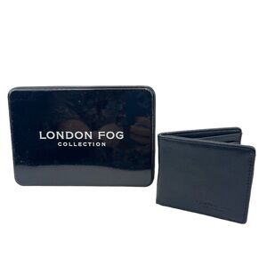 London Fog Collection Men’s Bifold Wallet With ID Window